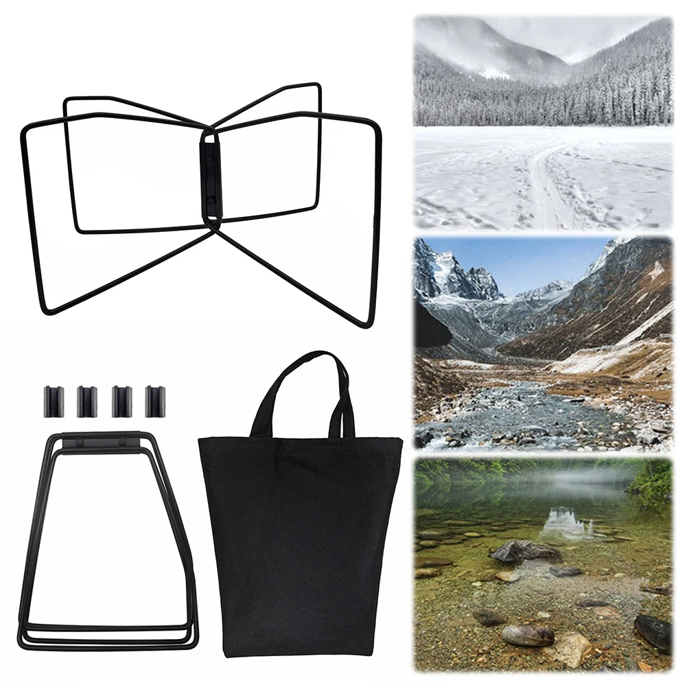 

Складная подставка из алюминиевого сплава, многофункциональная подставка-органайзер из нержавеющей стали для кемпинга, пикника, рыбалки на открытом воздухе