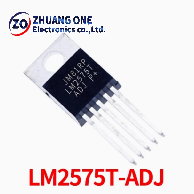 10pcs/lot New LM2575T-ADJ Switching Regulator Lm2575 Adjustable TO-220