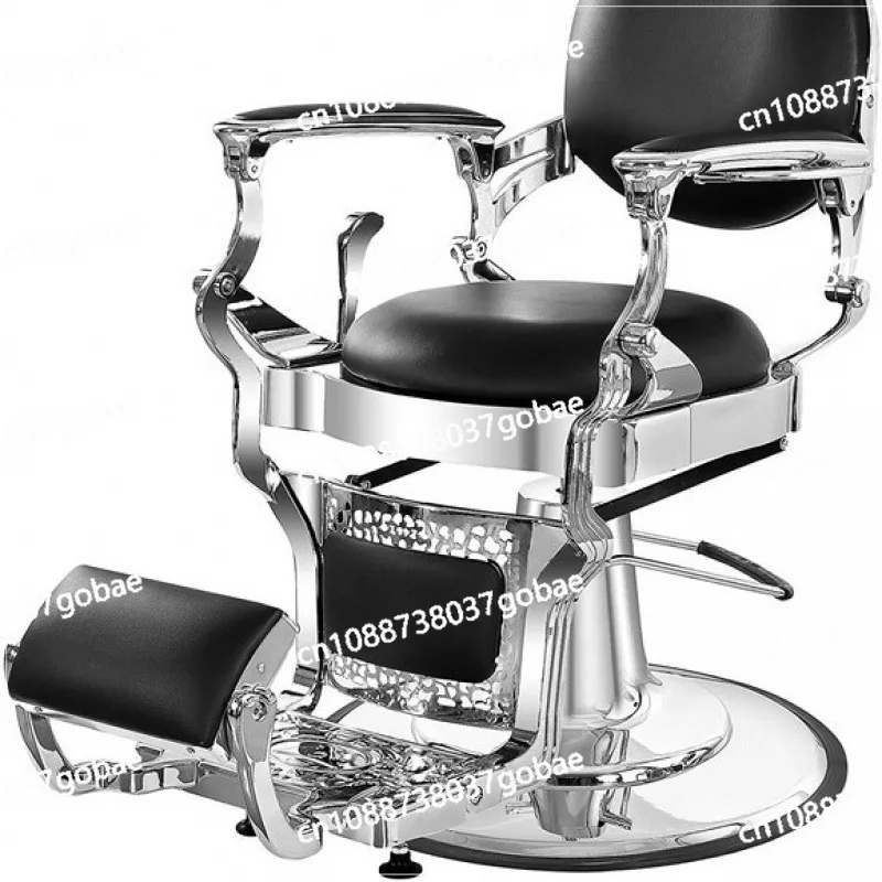 إطار كرسي كبير غير مكتمل من الفضة المطلية بالكهرباء، إطار كلاسيكي لمضخة الزيت الهيدروليكي شديد التحمل #2