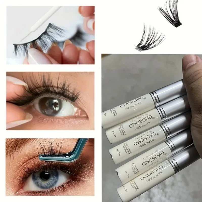 7g Quick Dry Invisible False Eyelash Glue Styling Transparent Natural Fake Eyelashes Extension Glue Adhesive Waterproof Makeup