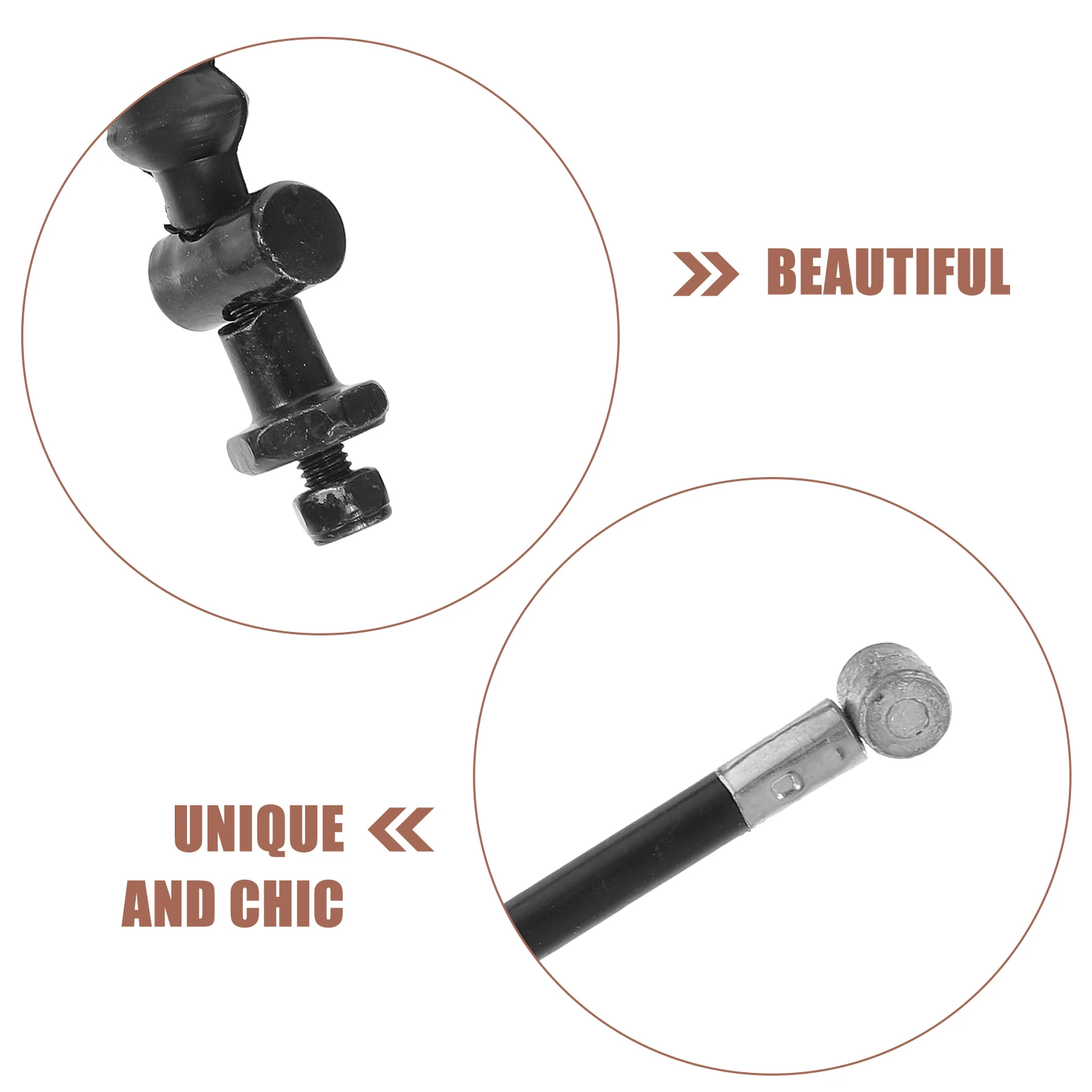 

Electric Scooter Brake Cable Front Rear Replacement For Max Durable Cycling Brake Line Outdoor Scooter Accessories