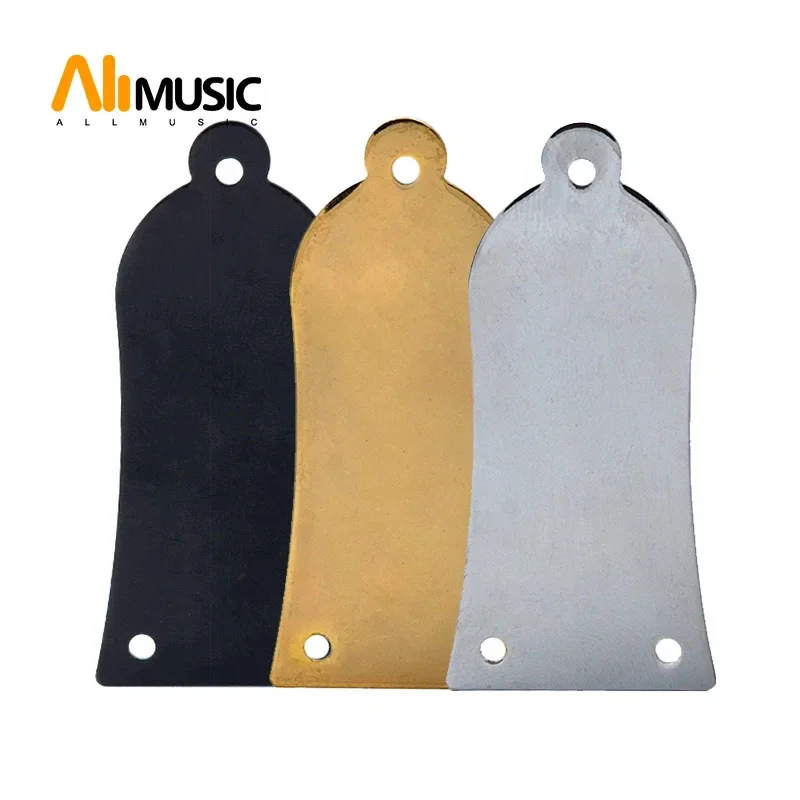 Acoustic Electric Bass Guitar 3 Hole Metal Truss Rod Cover Plate Chrome Black Golden For Choose