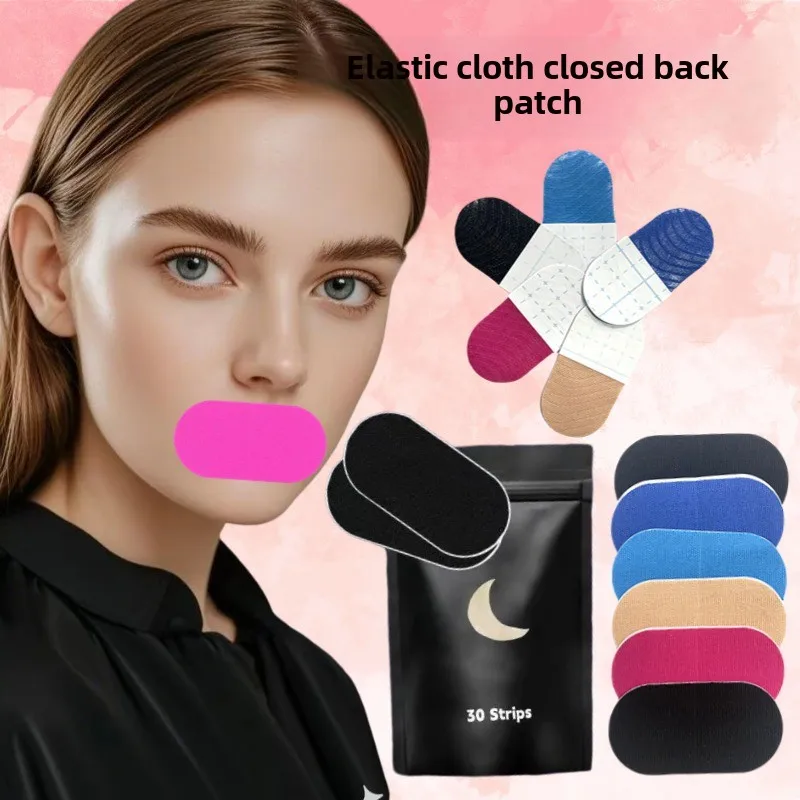 

Stretch Cloth Sleep Sticker Anti-mouth Breathing Anti-snoring Adult Rayon Closed Sticker Mouth Breathing Correction Sticker