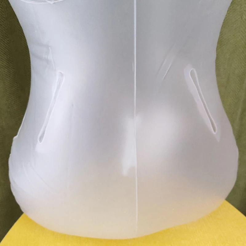 DS9001 PVC Inflatable Female Mannequin No Hands and Feet Sewing Maniqui for Clothes  Panties Transparent Doll