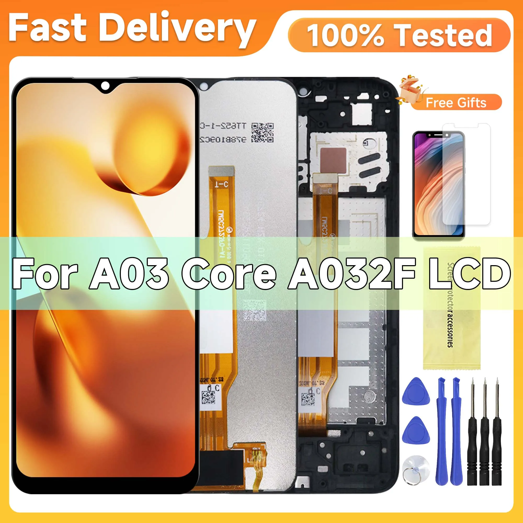 

A03 Core For Samsung 6.5''For A032 A032F A032F/DS A032M LCD Display Touch Screen Digitizer Assembly Replacement