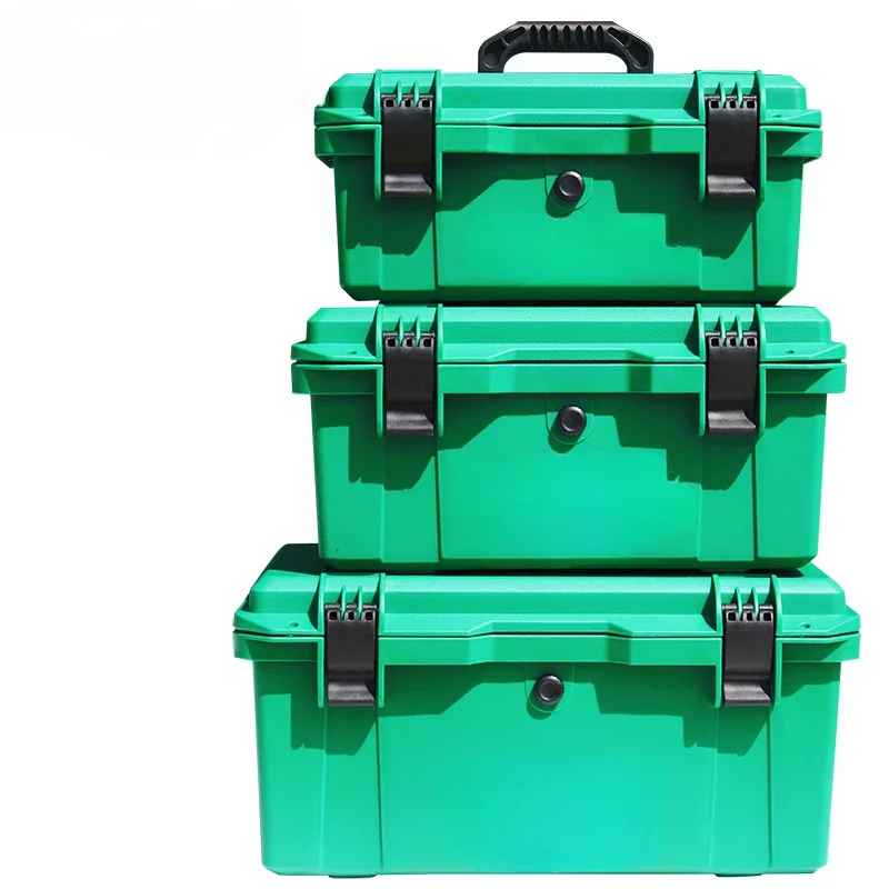 

Multifunctional waterproof safety box with compartment maintenance plastic box thickened storage box