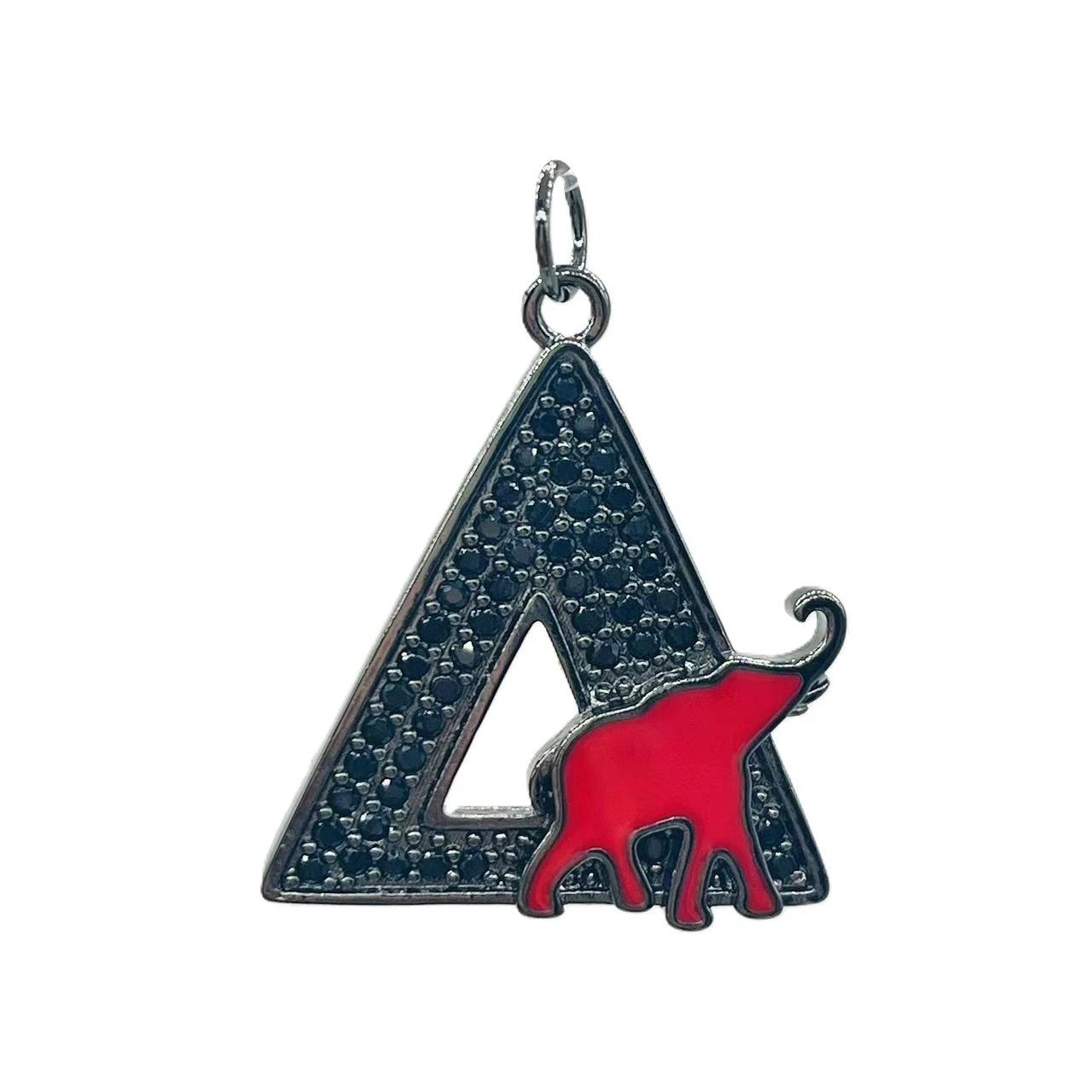 5 قطعة الزركون تمهيد المعادن دلتا نادي نسائي رمز سحر مجوهرات اكسسوارات للنساء سوار صنع #6