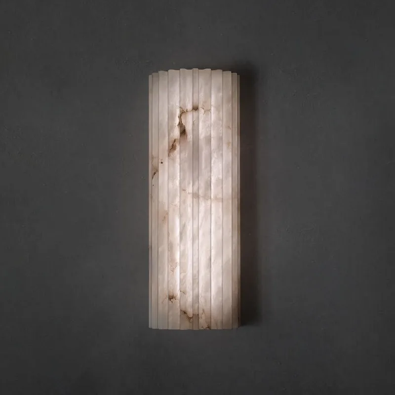 Gear marble wall lamp living room background wall entrance decoration modern simple designer bedroom bedside lamp