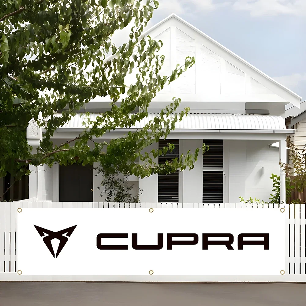 60X240cm Cupras Racing Car Banner Flag Polyester Printed Garage or Outdoor Decoration Tapestry