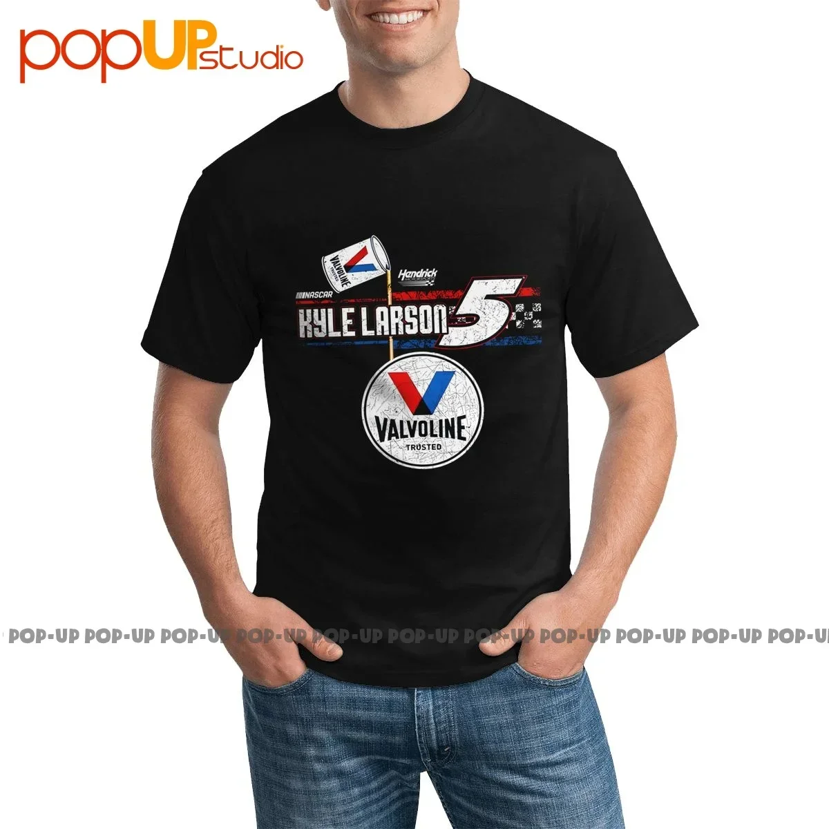 Best Kyle Larson Hendrick Motorsports Team Valvoline T-shirt Design Premium Streetwear Tee Shirt