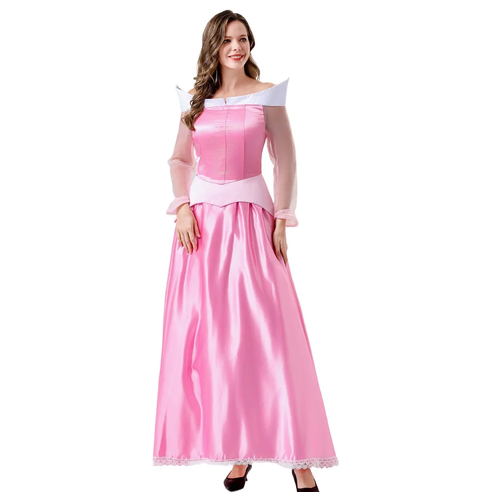 

Adult Pink Ball Gown Costume S Beau Princ loween Par Performance Dr Chinese Manufacturer Summer 2024