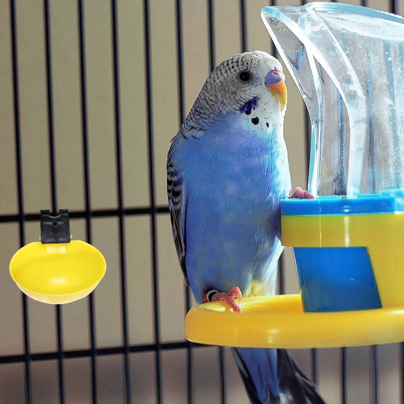 

10pcs Automatic Drinking Bowl For Pigeon Durable Waterproof Bird Waterer Safe Smooth Pet Supplies Easy Install Pigeon Water