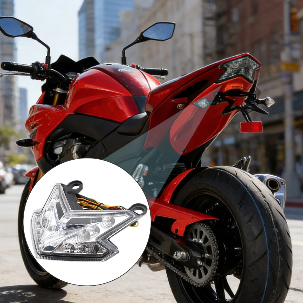 Motorcycle LED Taillight For KAWASAKI Z800 2013-2016 Z125 2016-2021 ZX-6R 2013 2014 2015 2016 2017 Motorcycle Accessories view 4