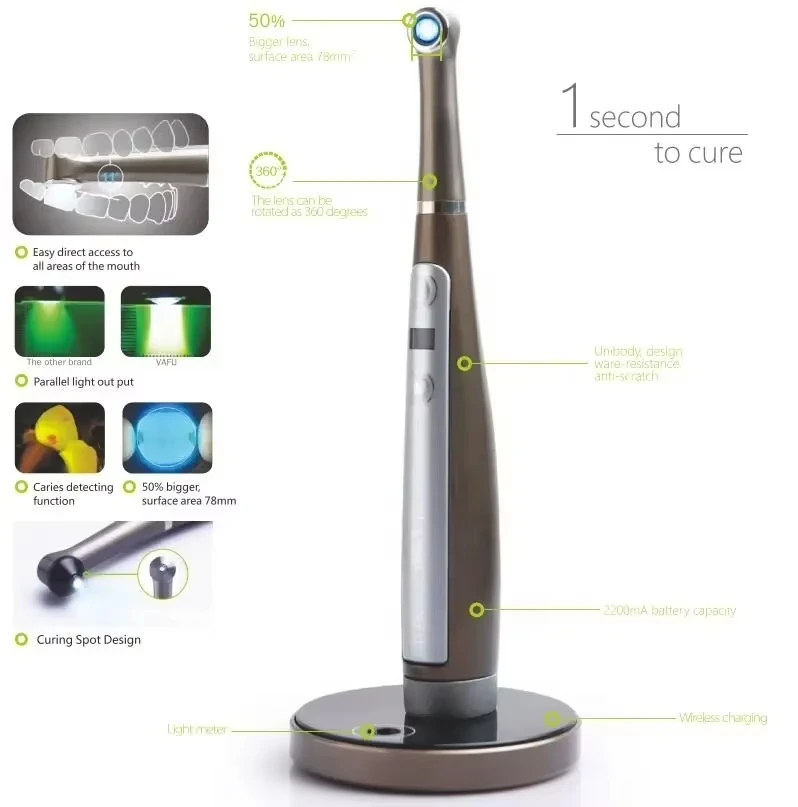 Best-selling Dental Equipment VRN VAFU Light Curing / Wireless Equipment One-second Curing Light