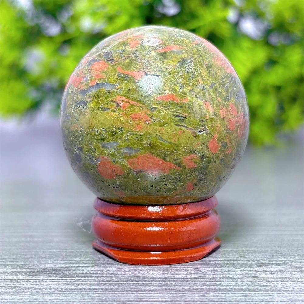 

Цветочно-зеленая сфера, натуральный кристалл, украшение для дома, декор комнаты, красивая удача, кварцевый камень, сад, целебная энергия, подарки для любви