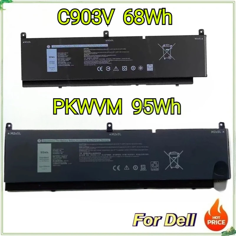 

C903V 68WH PKWVM 95WH CR72X 17C06 447VR 68ND3 J0VNR Аккумулятор для ноутбука Dell Precision 7550 7560 7760 7750 Сменный аккумулятор