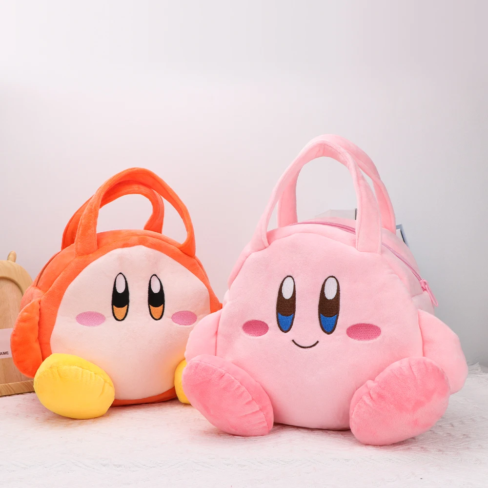 Star Kirby Plush Shoulder Bag Waddle Soft Schoolbag Handbag Backpack Anime Collectible Game Peripheral Products Birthday Gift