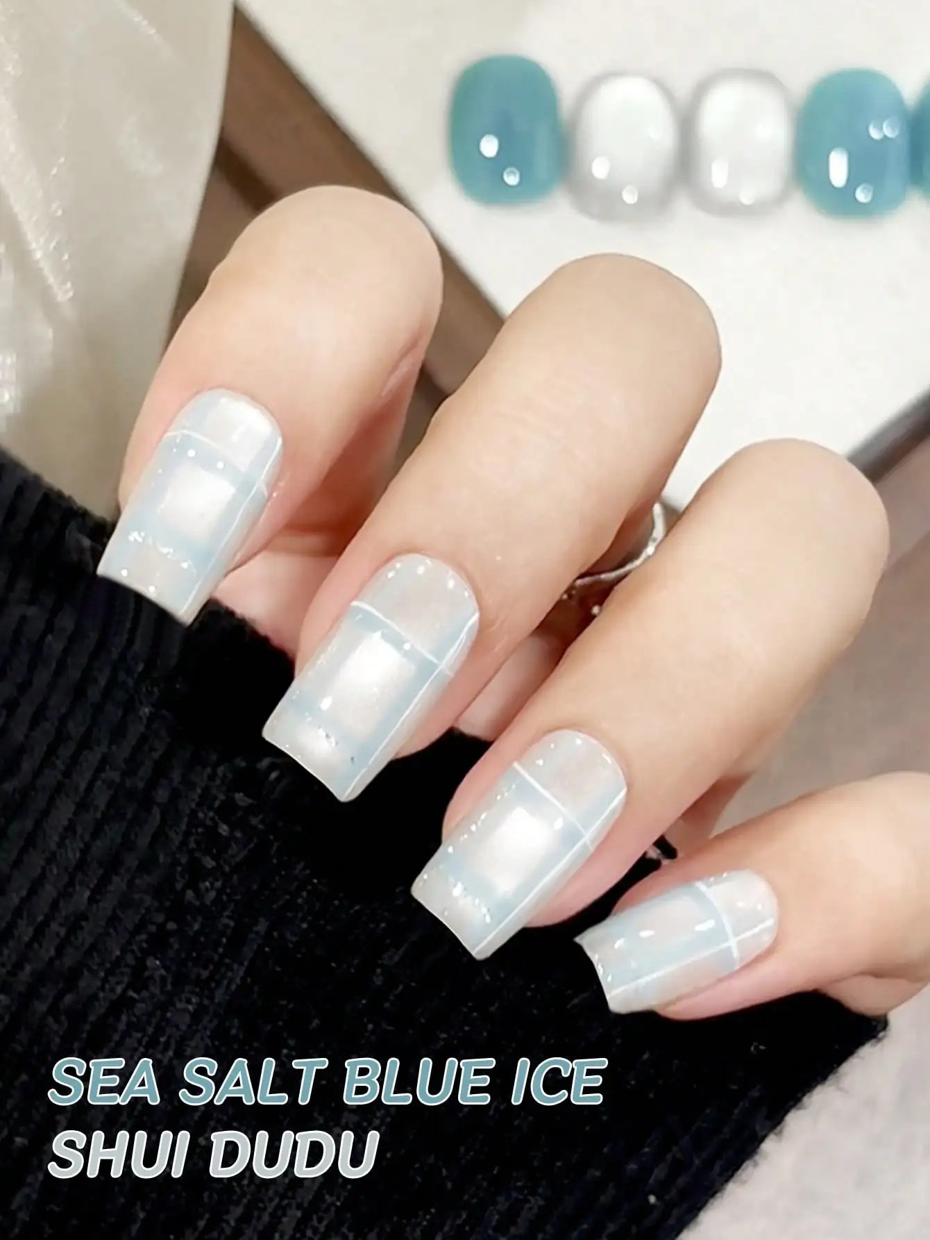 XEIJAYI 2 Stück Cat Eye Gel Nagellack Glitzer Pailletten Nagellack Abnehmbarer UV-Lack Nail Art Geeignet für Nail Art Design