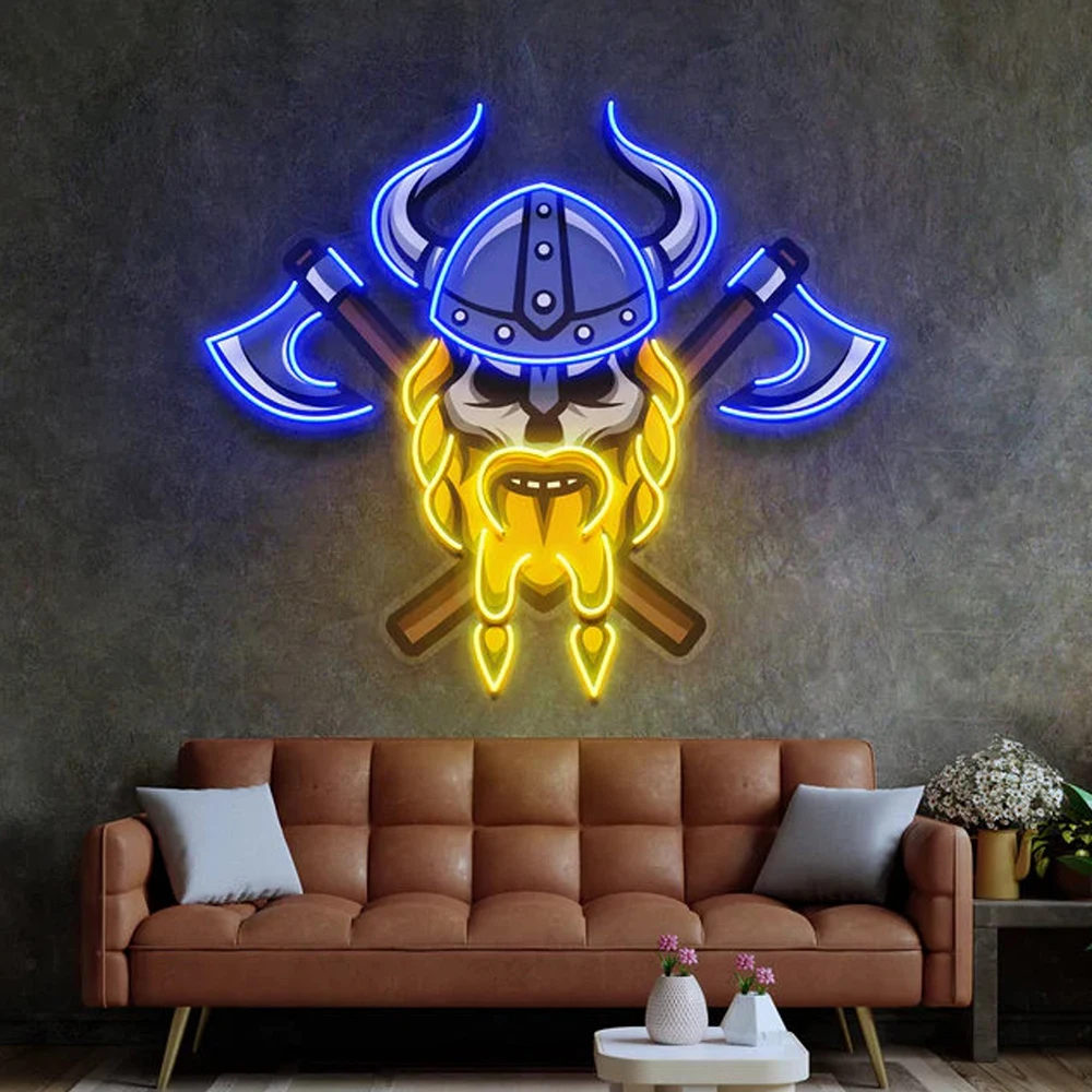 Desenhos animados personalizados LED Neon Light Sign, Sala de estar, Quarto das crianças, Casa, Decoração da parede, Escritório, Bar Decoração