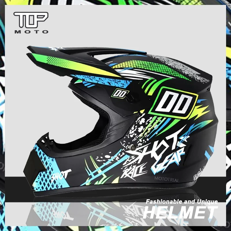 

Motocross Helmet for Kids - Ensuring Safety in Off-Road Downhill ATV and Cross Activities