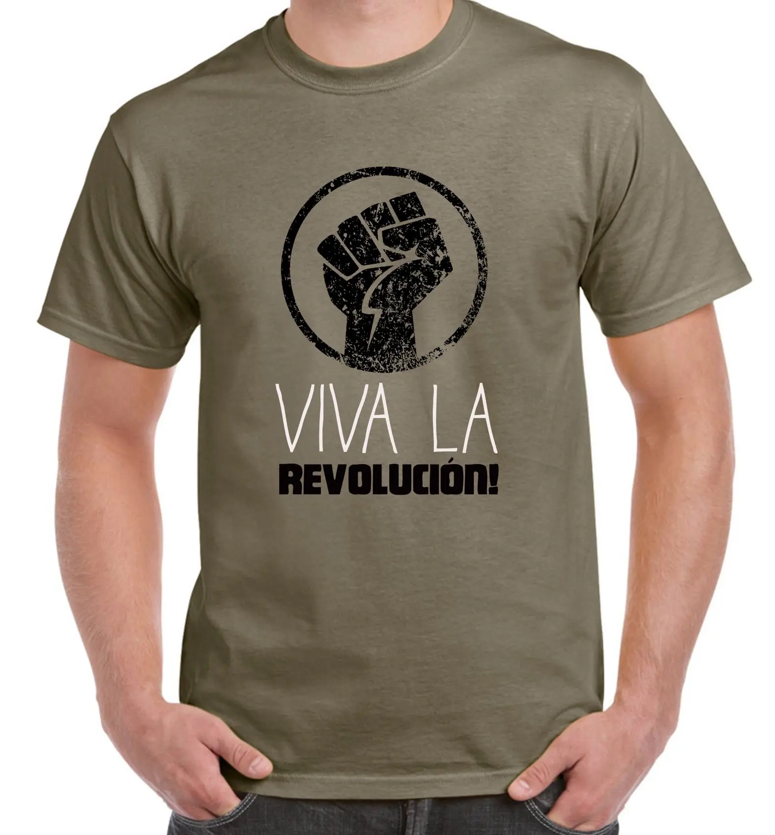 Tribal T-Shirts Viva La Revolution Cuba - Revolucion Men's T-Shirtvintage Luxury High quality brand oversizedUnisex T-shirts for