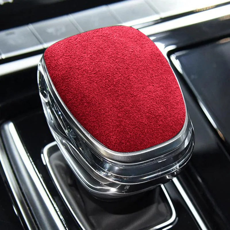 

For 19-21 models of GAC Trumpchi GM8 interior gear lever cover M8 modified suede gear lever head protection car sticker