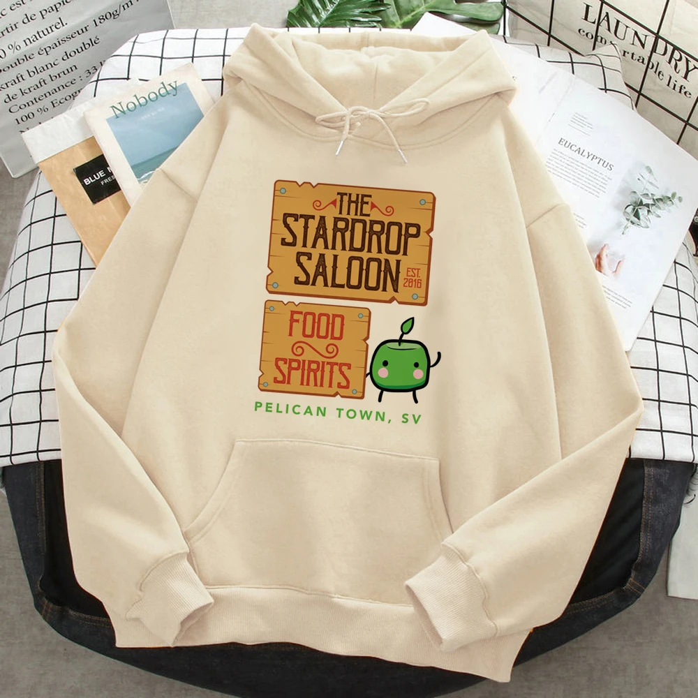 Stardew Valley-Sudadera con capucha para mujer, jersey de manga larga, estilo gótico, años 90, y2k