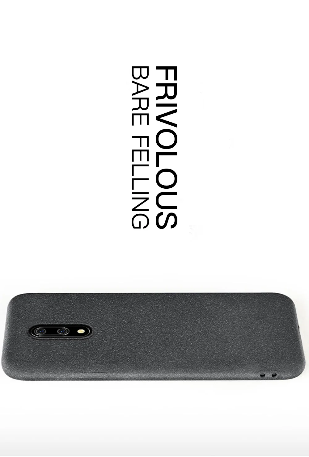Matte Sandstone Silicone Phone Case For Oneplus 7 8 Pro 5T 5 One Plus 6T 6 Oneplus7 Soft Frosted TPU Skin Cover Coque Protection
