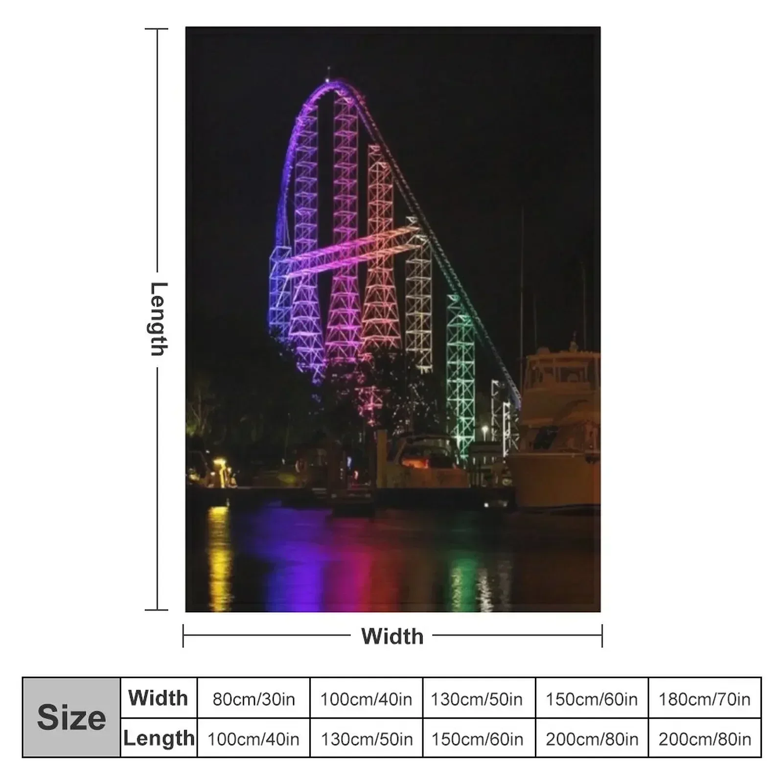 Millennium Force Throw Blanket Camping Flannel Decorative Sofas blankets and throws valentine gift ideas Sleeping Bag Blankets