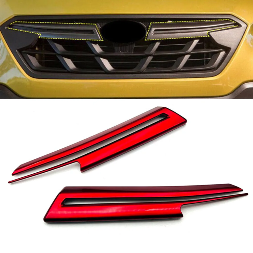 Sleek and Stylish Front Bumper Hood Grill Trim Compatible with For XV Models (21 23) Protects Against Damage Effectively