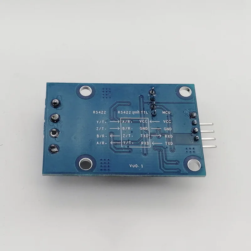 RS422 To TTL Bidirectional Signal Converter Module TTL To 422 Full Duplex 3.3V 5V Isolated Type Board