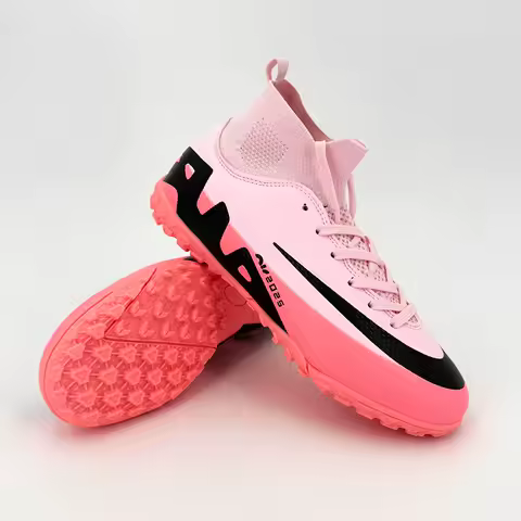 Professional Men Football Boots Society Sneakers Studded Soccer Shoes Comfortable TF/FG Ultralight Women Cleats Football Shoes