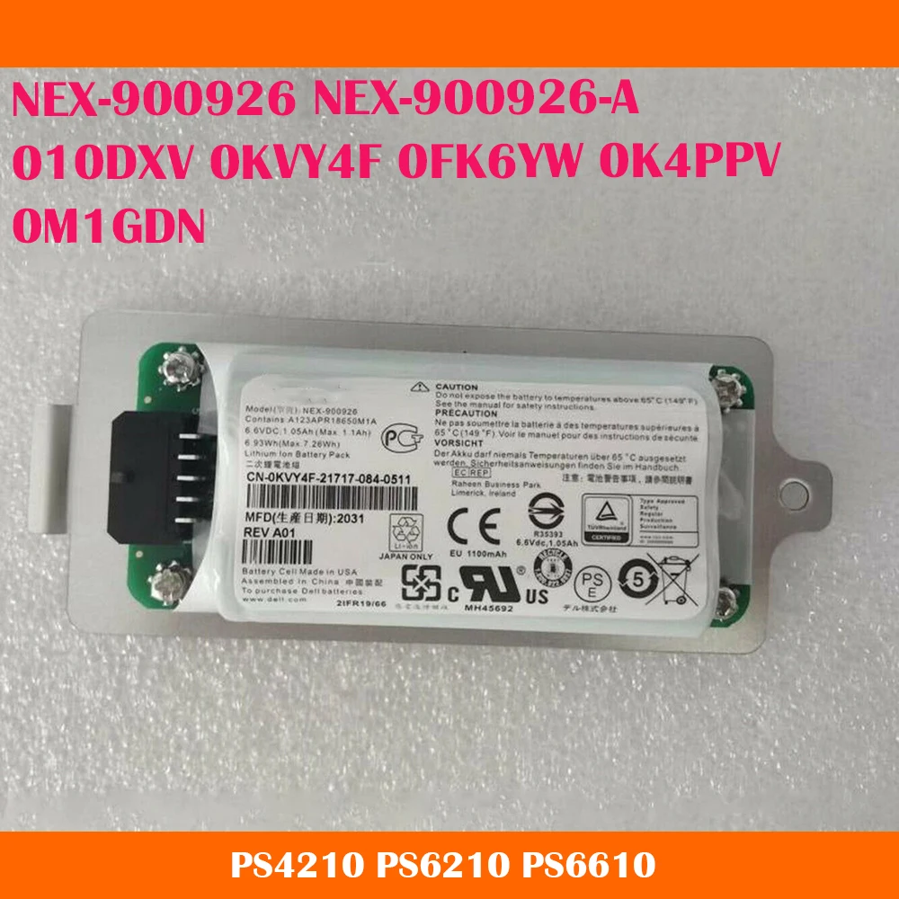 New NEX-900926 NEX-900926-A For DELL PS4210 PS6210 PS6610 Controller Battery 010DXV 0KVY4F 0FK6YW 0K4PPV 0M1GDN High Quality