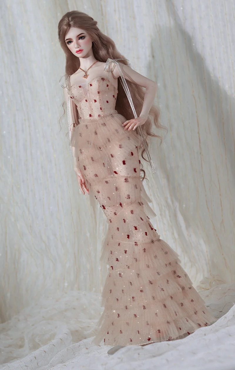 Barbi OB27 1/6 Figure Doll 1/4 1/3 BJD Fish Tail Dress or Cloak For BJD/SD YOSD MSD SD13 EID Big Girl Clothes Accessories A1463