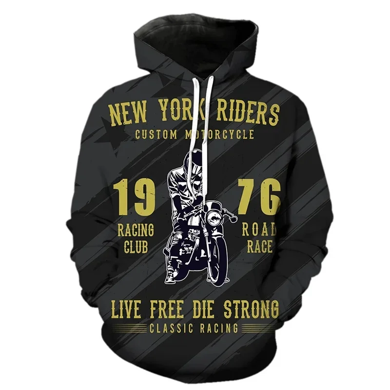

Motorcycle Club Graphic Sweatshirts Motorbike Racing 3D Print Hoodies For Men Clothes Casual Hawaiian Hoody Boy Team Pullovers