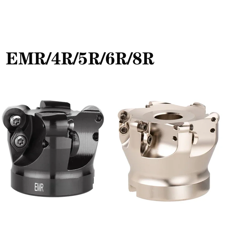 

EMR 4R 5R 6R 8R 50 63 80 100 125 EMRW Face Milling Cutter head EMR Face Mill Cutter Head For RPMT Insert Face mills Tool Holder