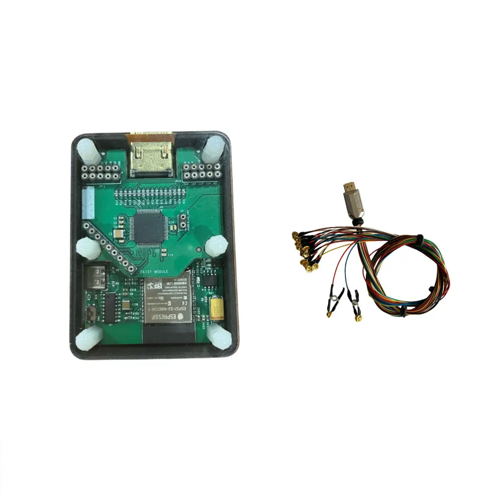 FreeBCI WiFi-II EEG Acquisition Module ADS1299 ESP32 High-Definition-compatible 16-Channel EEG Acquisition with Connection Cable