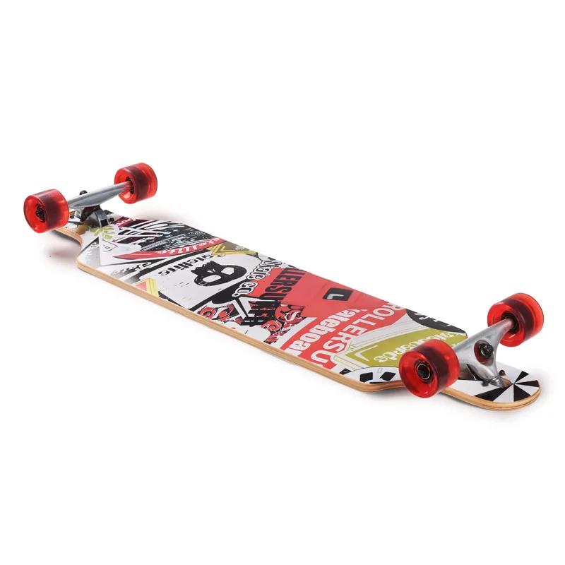 

Professional board double warping board, street brush four-wheel skateboard