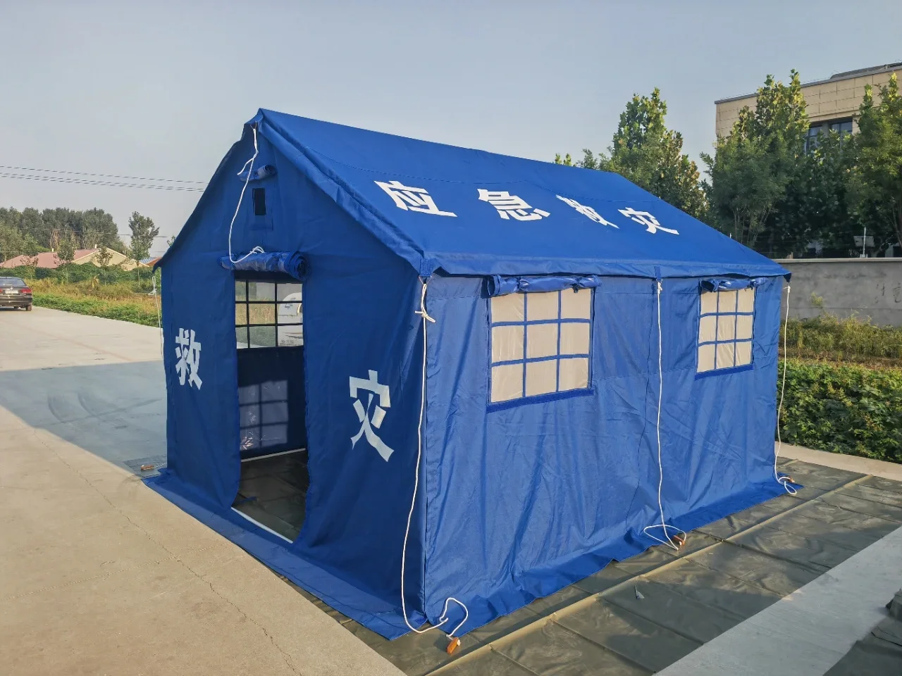 4 أشخاص مخيم لاجئ مقاوم للماء، خيام تخفيف الكوارث المقاومة للحريق