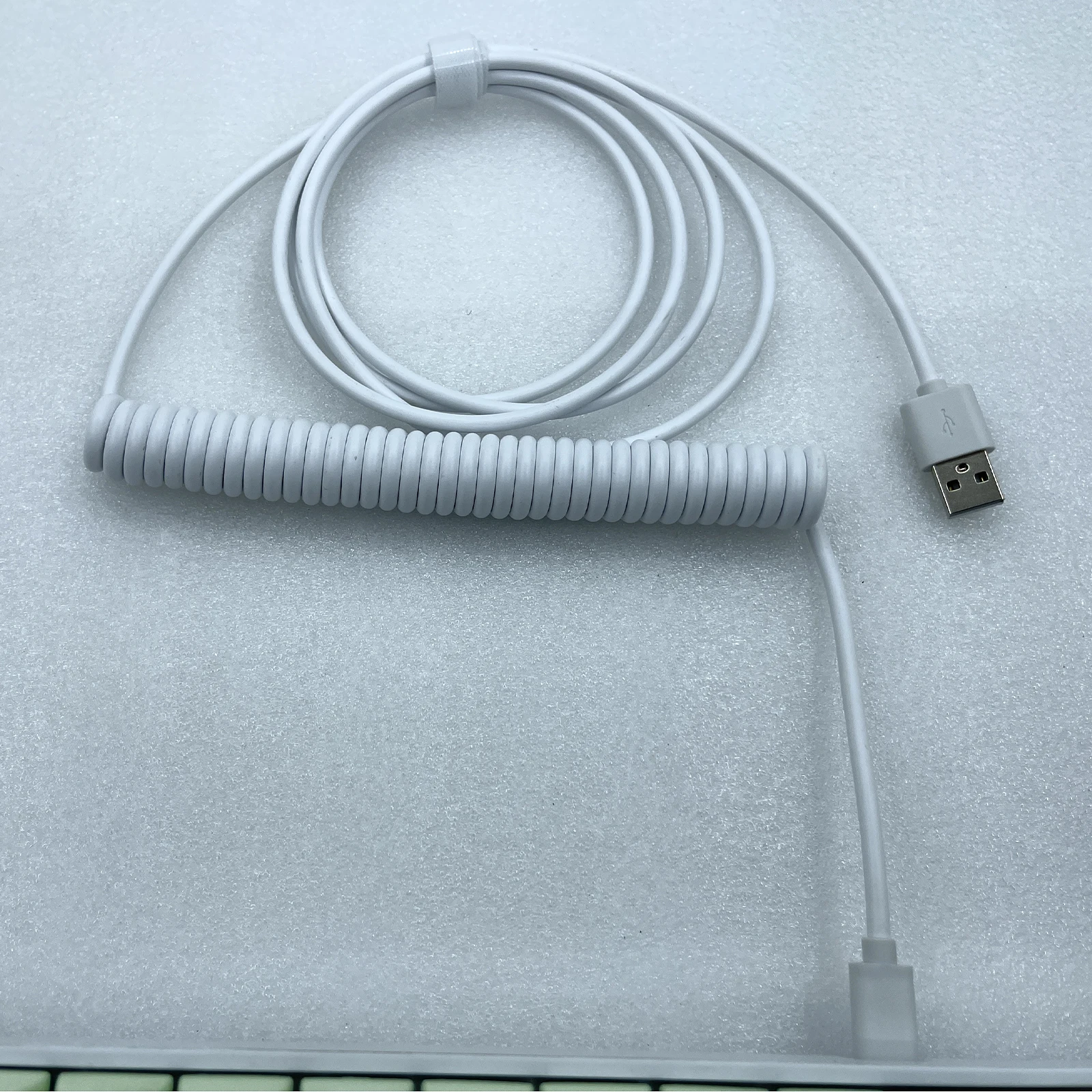كابل شحن ملفوف مخصص ، نوع-C إلى USB ، زنبرك في المكونات ، كابل بيانات ، كمبيوتر ، لوحة مفاتيح ميكانيكية ، بيانات