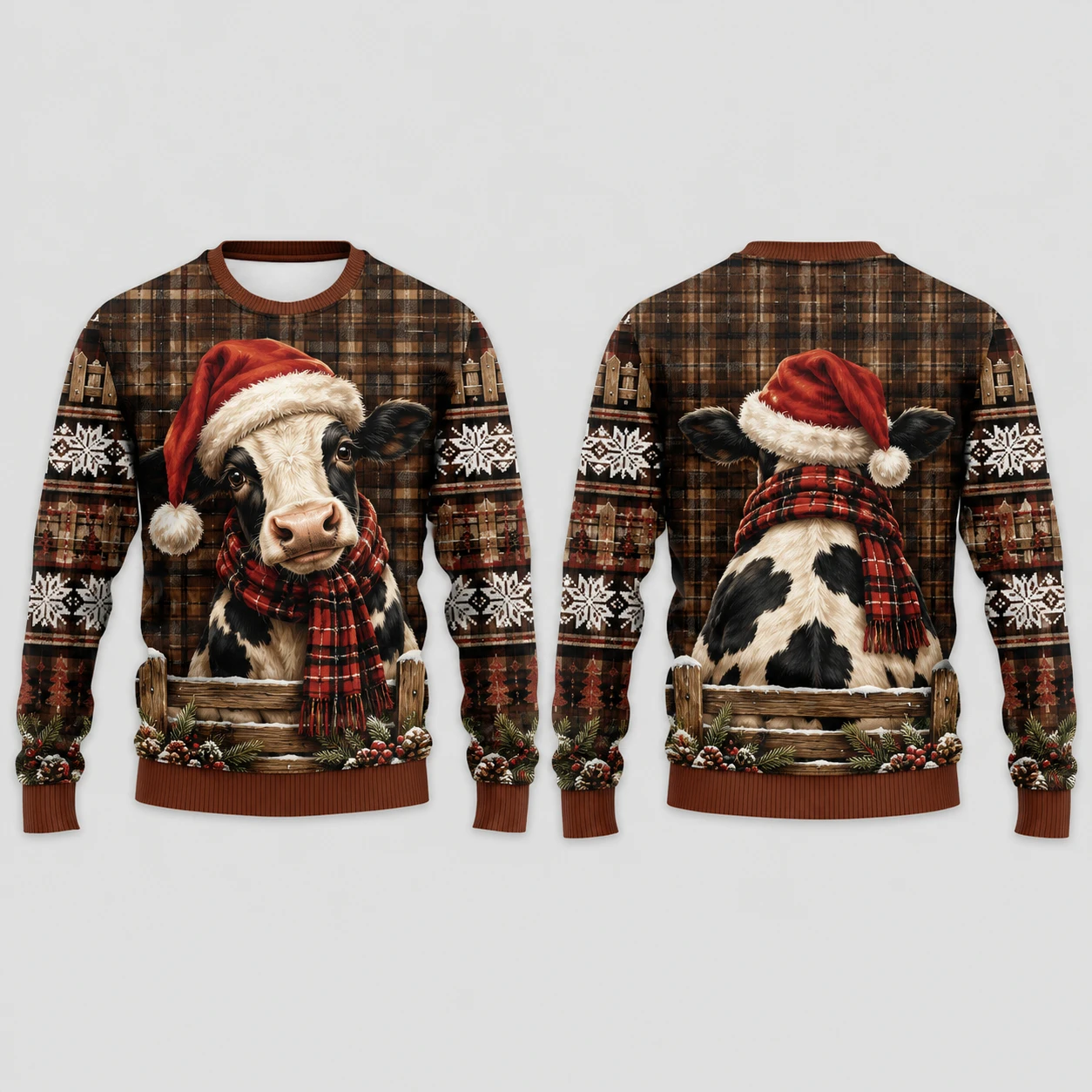เสื้อสเวตเตอร์คริสต์มาสพิมพ์ลา - 3D Printing Xmas บทวิจารณ์และราคา