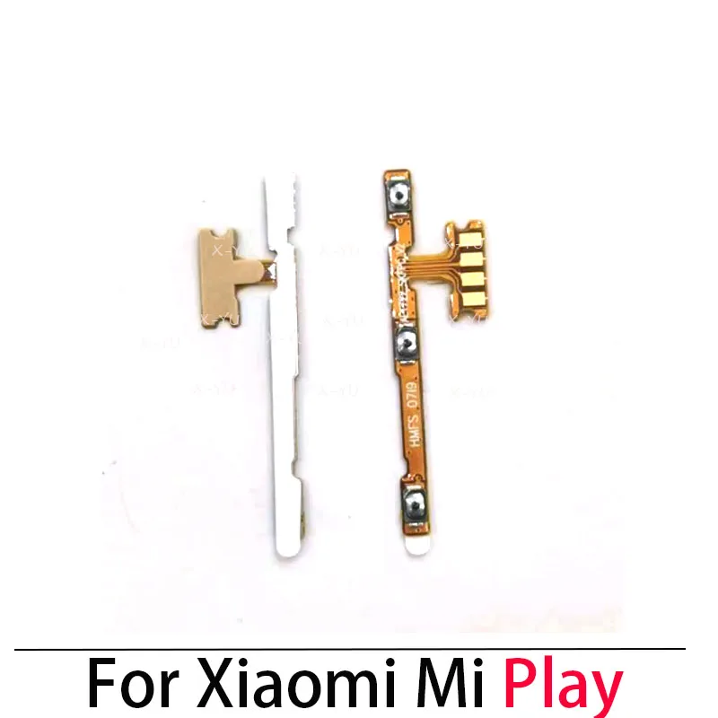 

For Xiaomi Mi Play Power On Off Switch Volume Side Button Flex Cable Repair Parts