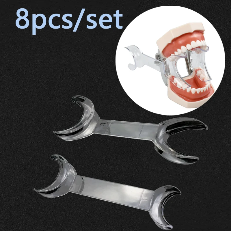 8Pcs/set Dental Orthodontic  Teeth Mouth Opener Small+Large Dental Tools Intraoral Opener Spreader Dentistry Materials