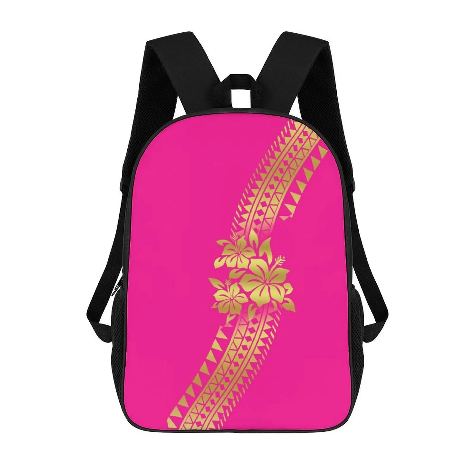 

Outdoor Polynesian Artistic Backpack Teens Adults School Laptop Travel Hiking Camping Unisex Durable Large Capacity