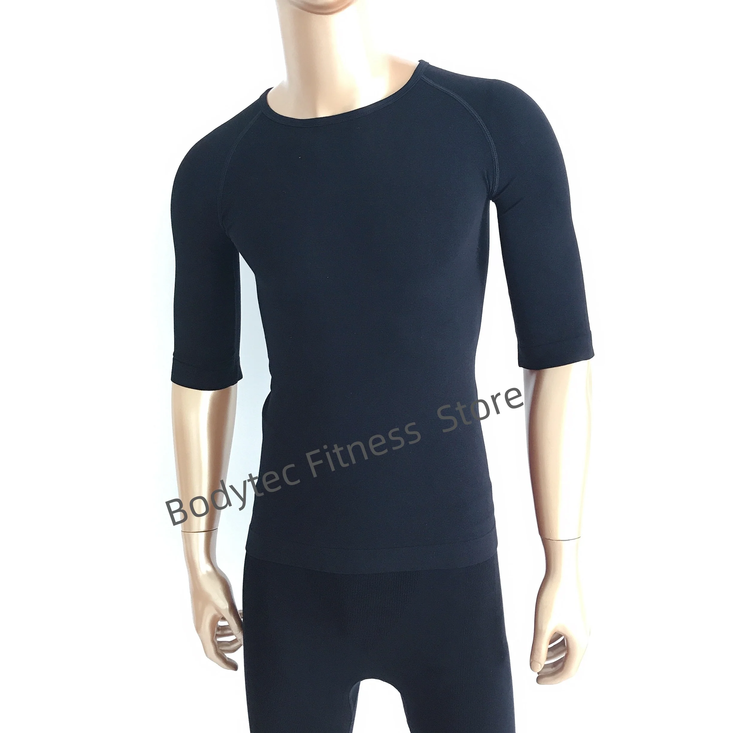 بدلة تدريب Miha Bodytec باللون الأسود ملابس داخلية للياقة البدنية والصالة الرياضية Roupa Miha Ems سروال تدريب Miha Body Ems طبقة أساسية