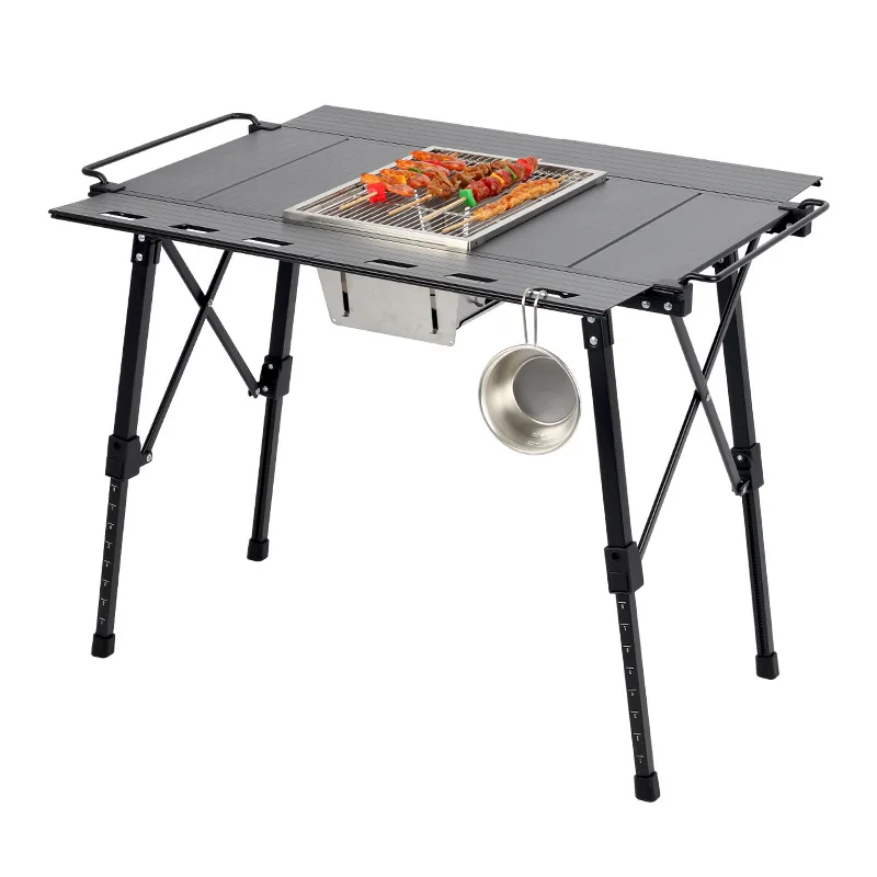 

Amano Premium Picnic Tables and Chairs Expandable Multifunctional Outdoor Camping Table Mobile Kitchen IGT Table Lifting Table