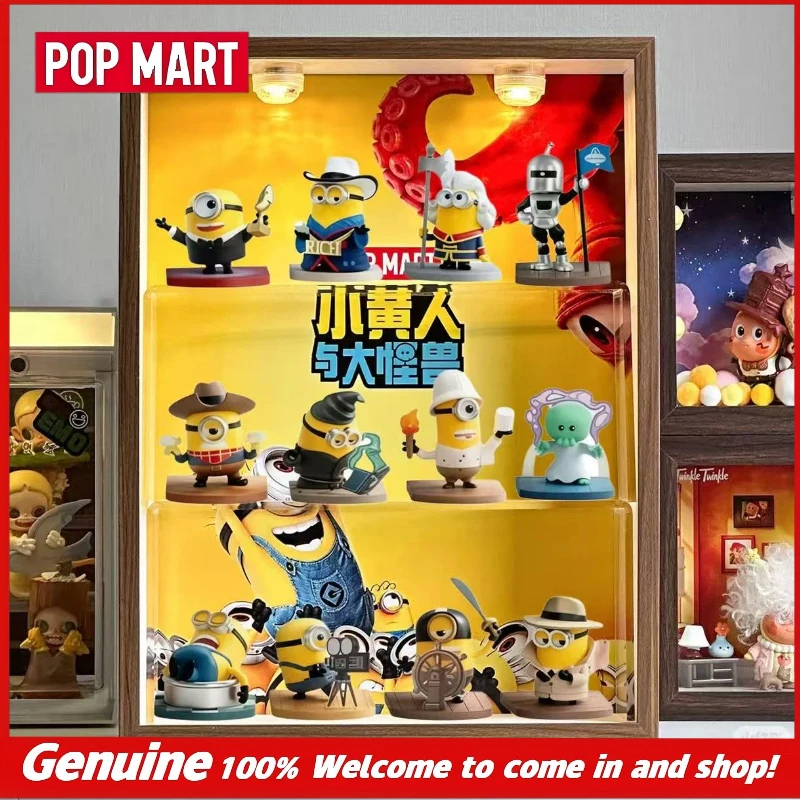 

New Genuine Pop Mart Minions & Monsters Blind Box Anime Figurine Desktop Decor Collectible Gift For Adult Hobby Collectors Gifts