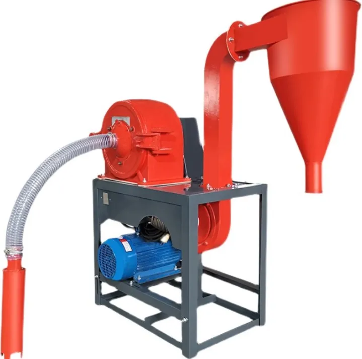 Universal Self-Suction Corn Seasoning Feed Grinder with Motor for Grain Milling