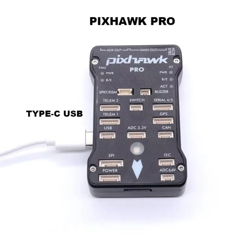 Controlador de vuelo RC PixHawk PRO PX4 PIX de 32 bits con tarjeta SD 4G botón de seguridad piloto automático Quadcopter Ardupilot ArduPlane ArduRover