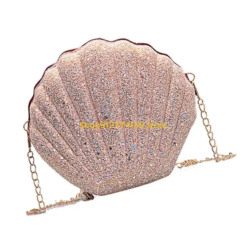 G5AE Fashionable Shoulder Bag PU Leather Crossbody Bags Casual Chain Purse for Women - view 4